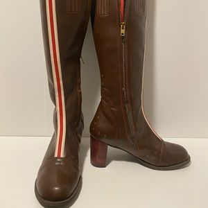 Vintage Form & Fauna Vegan Faux/leather boots